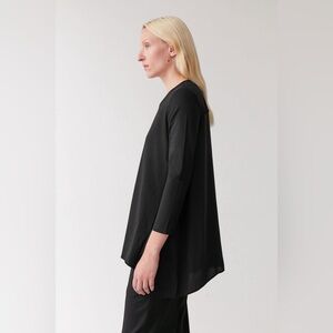 COS Silk Panel Handkerchief Top